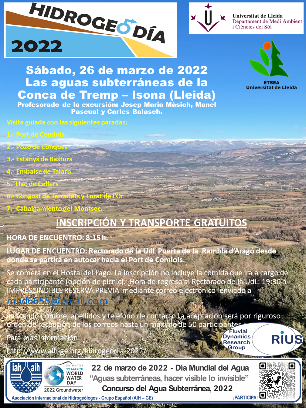 Cartel Hidrogeodia_LLEIDA 2022
